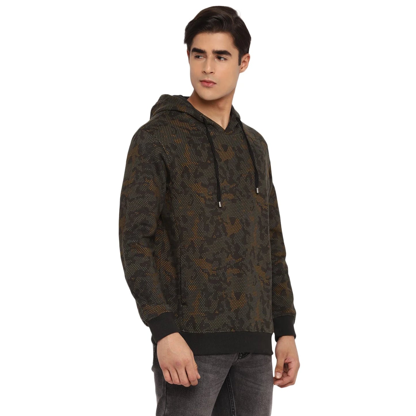 AMF CLOTHING ARTICLE #2313 Olive Solid Sweatshirt for Men