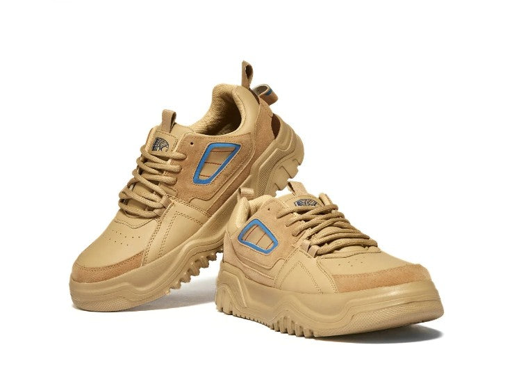 AMF CLOTHING ARTICLE #2338 Sports Beige Sneakers For Man