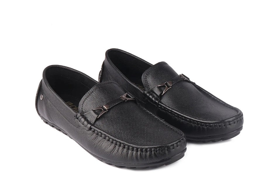 AMF CLOTHING ARTICLE #2343 Black Loafer for Men
