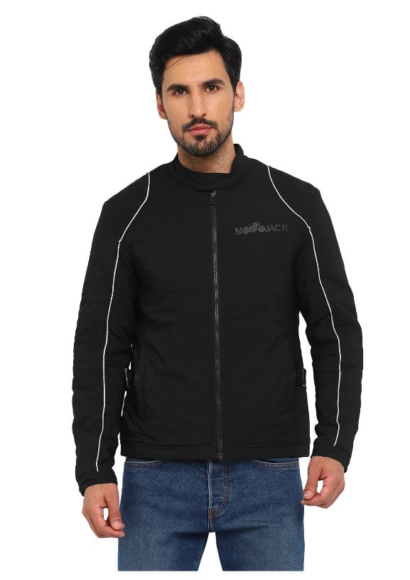 AMF CLOTHING ARTICLE #2345 Black Solid Jacket for Men