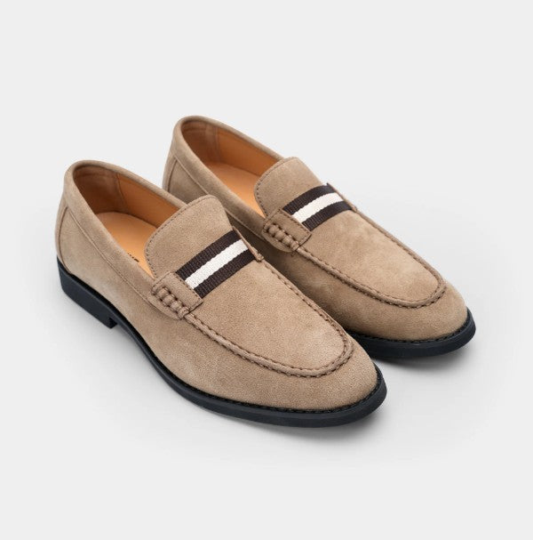AMF CLOTHING ARTICLE #2398 Khaki Men Loafers
