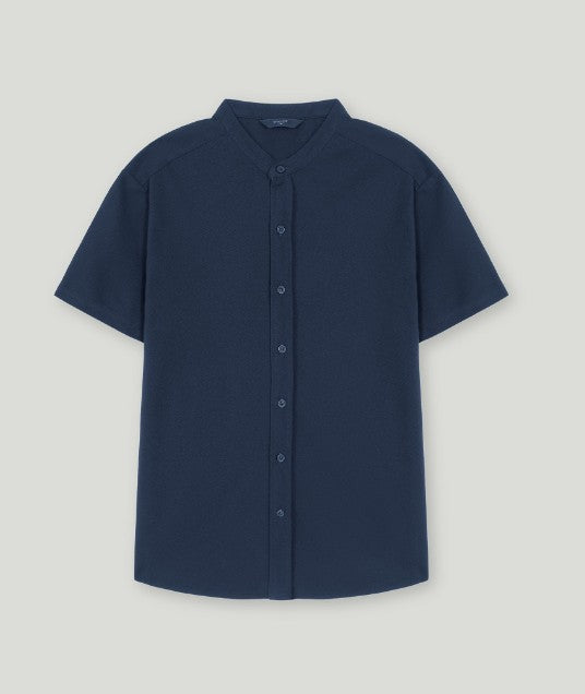 AMF CLOTHING ARTICLE #2488 Navy Men Button Down