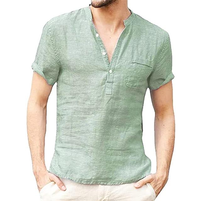 AMF CLOTHING ARTICLE #2305 Men's Casual Cotton Shirts