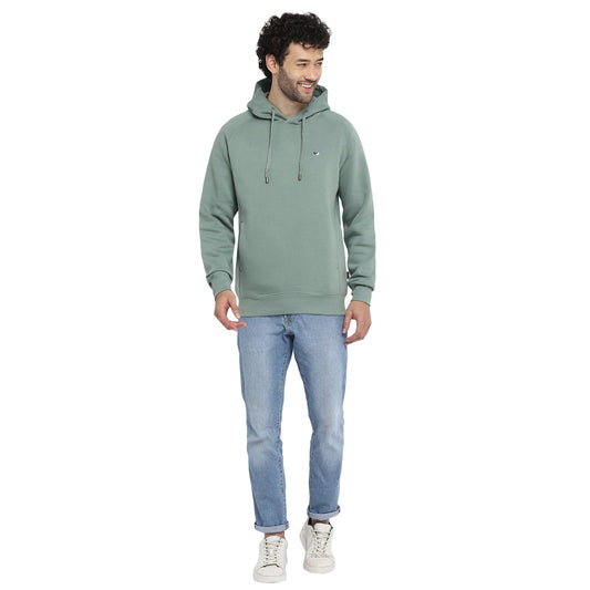 AMF CLOTHING ARTICLE #2312 Light Green Solid Sweatshirt for Men