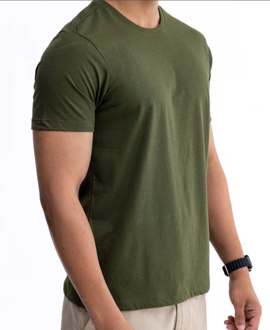 AMF CLOTHING ARTICLE #2375 Olive Men T Shirt