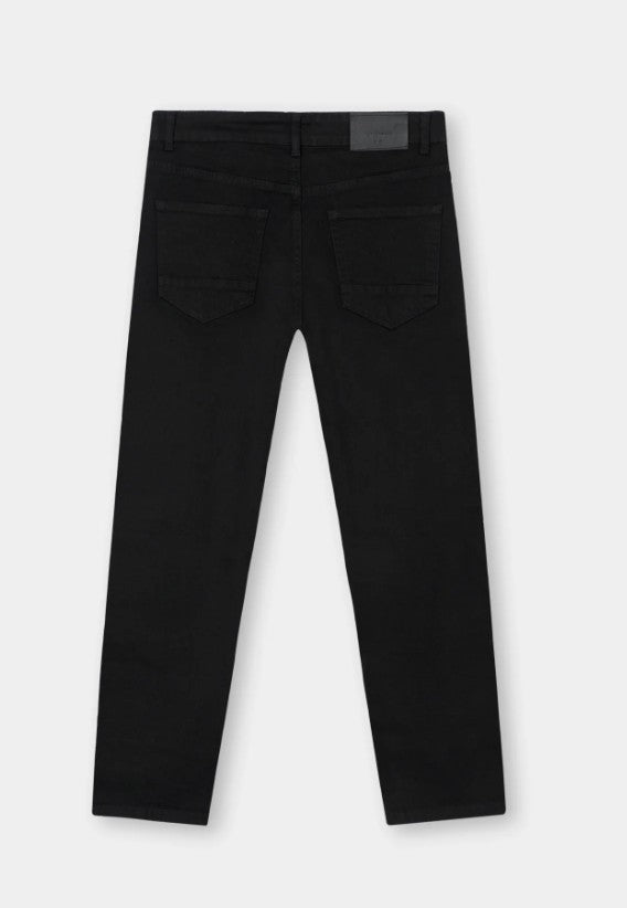 AMF CLOTHING ARTICLE #2377 Black Men Regular Fit Denim