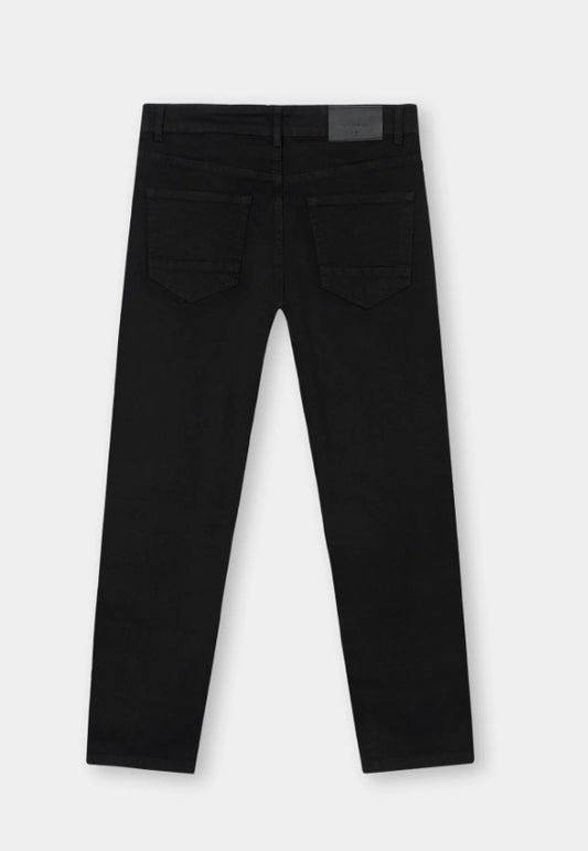 AMF CLOTHING ARTICLE #2377 Black Men Regular Fit Denim
