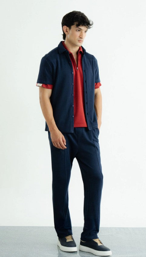 AMF CLOTHING ARTICLE #2384 Navy Men Suit