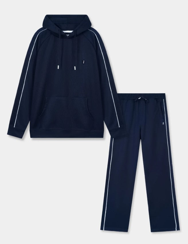 AMF CLOTHING ARTICLE #2390 Navy Men Active Wear Suit
