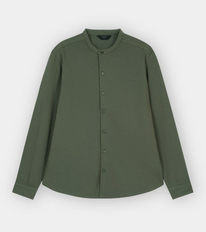 AMF CLOTHING ARTICLE #2461 Olive Men Button Down