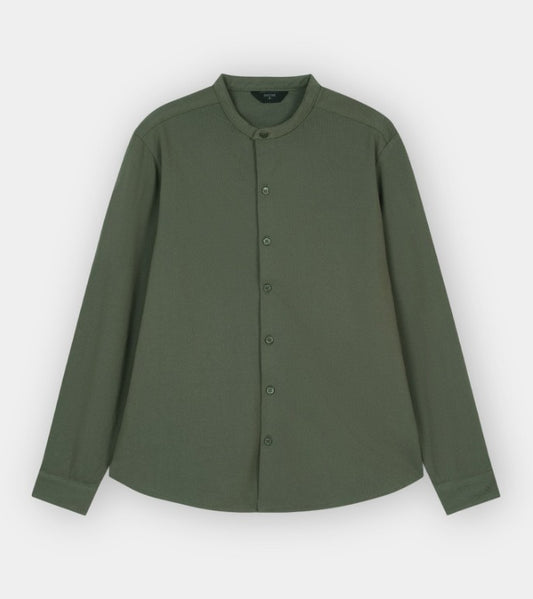 AMF CLOTHING ARTICLE #2461 Olive Men Button Down