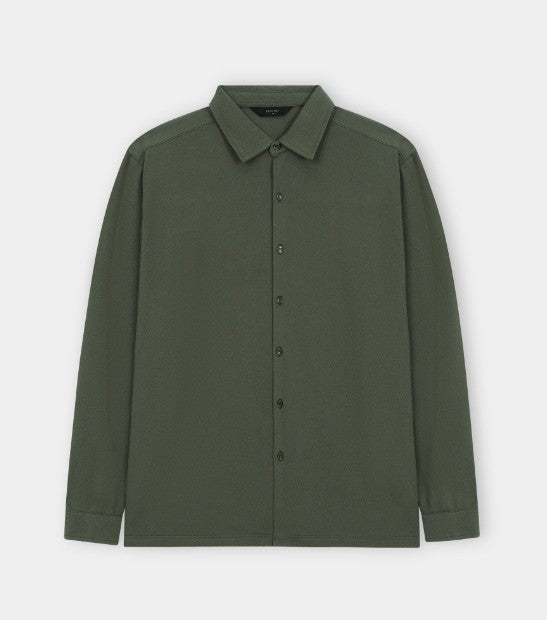 AMF CLOTHING ARTICLE #2474 Olive Men Button Down