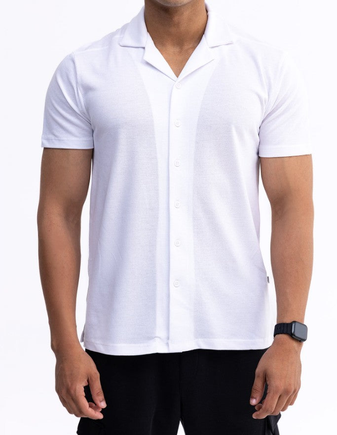 AMF CLOTHING ARTICLE #2496 White Men Button Down